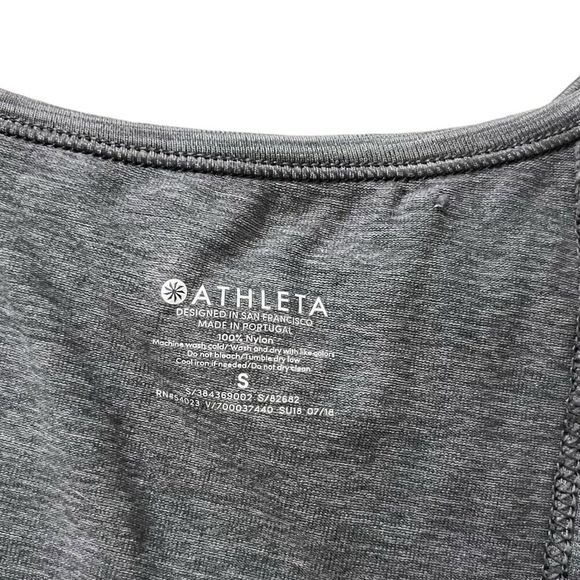 Athleta Foothill Tank Top Split Back Sleeveless Athleisure Hiking Yoga Size S - Picture 6 of 6